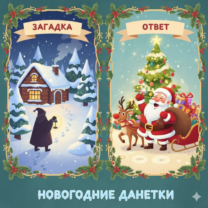 Предновогодние данетки для тех, кому скучно