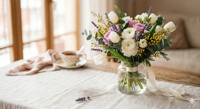 Поздравление с 8 Марта