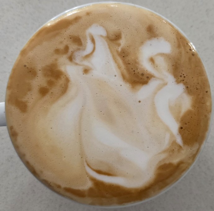 Рисунки на кофе 19/04/2026