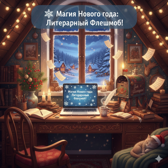 Новогодний литературный флешмоб Новогодний литературный флешмоб