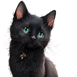 Черный кот