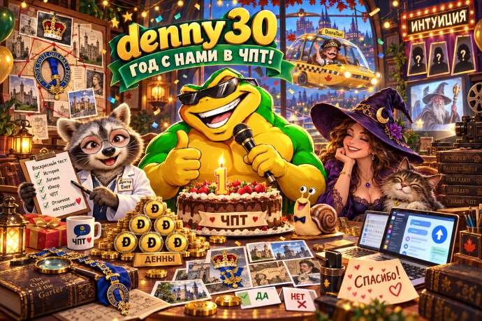 Denny30. Уже год с нами!