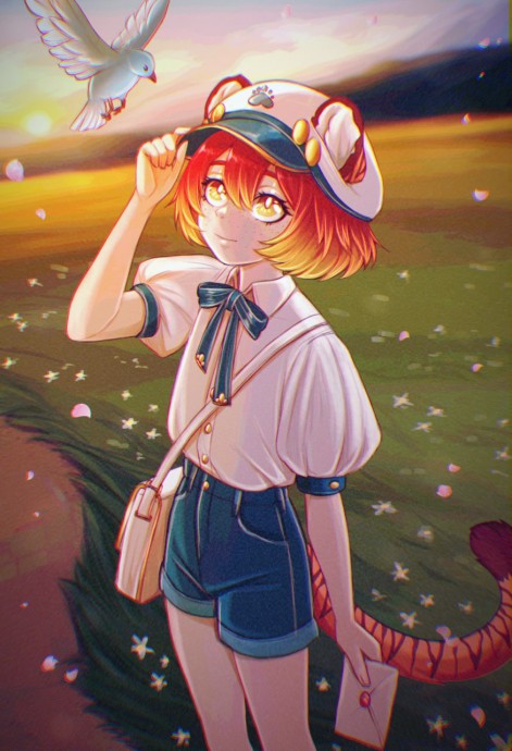 Первый рисунок в этом году :)