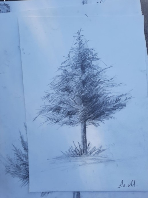 Природные работы.